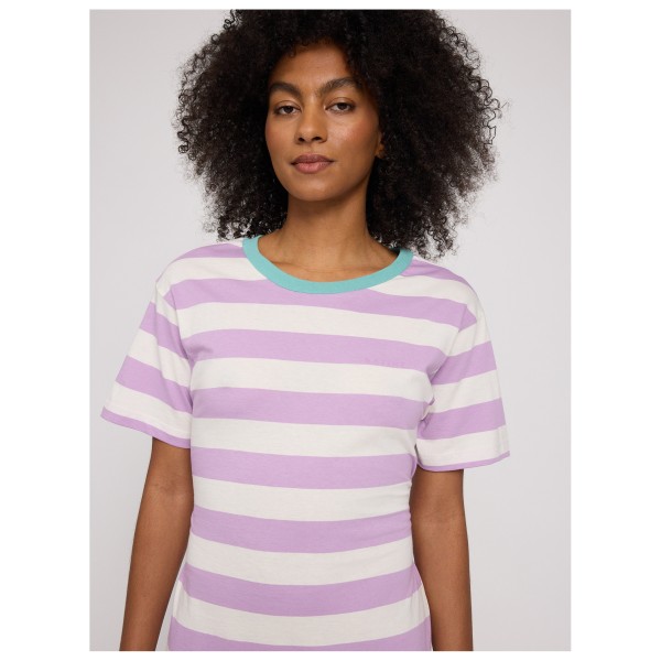 Mazine - Women's Bold Striped Jersey Dress - Vestido