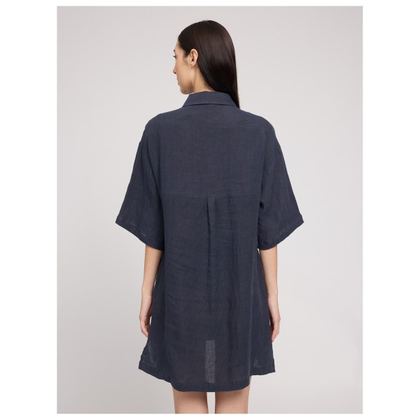 Mazine - Women's Linen Shirt Dress - Kleid