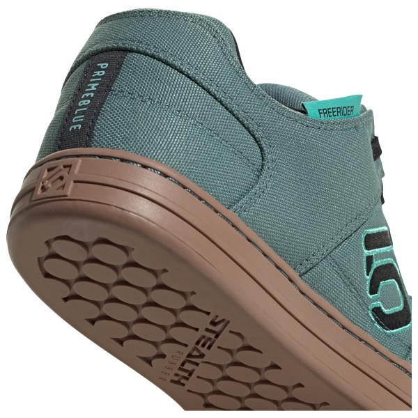 Adidas Five Ten Freerider Pro Chaussures de VTT Femme, Émeraude brumeuse/ émeraude brumeuse/sable, 36 EU