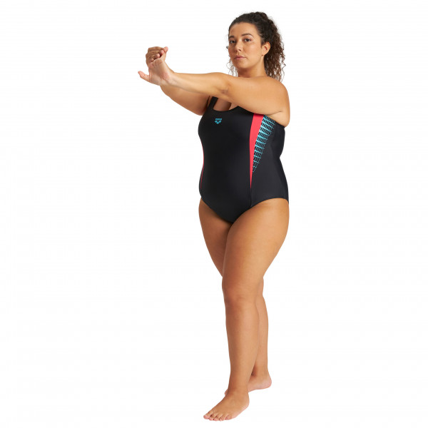 Arena - Women's Threefold V Back One Piece Plus - Badpak