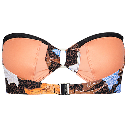 Seafolly - Women's Boheme Ring Front Bandeau - Bikinitop