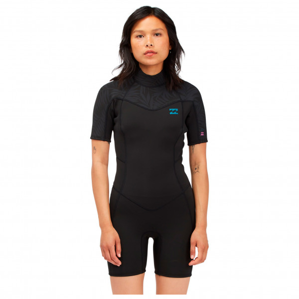 Billabong - Women's 202 Synergy Backzip S/S Spring - Neoprendragt