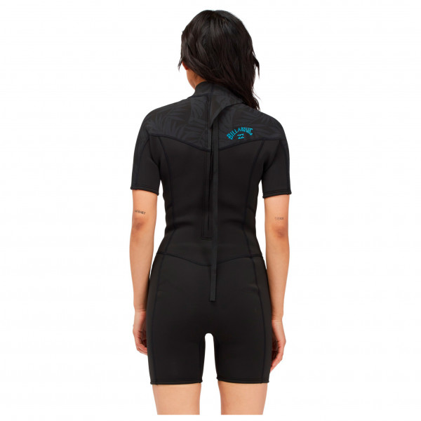 Billabong - Women's 202 Synergy Backzip S/S Spring - Neoprendragt