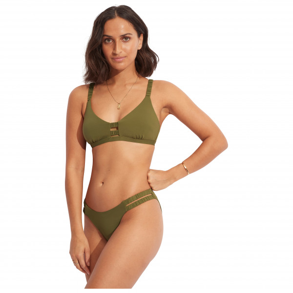 Seafolly - Women's Collective Gathered Tab Bralette - Bikinitopp
