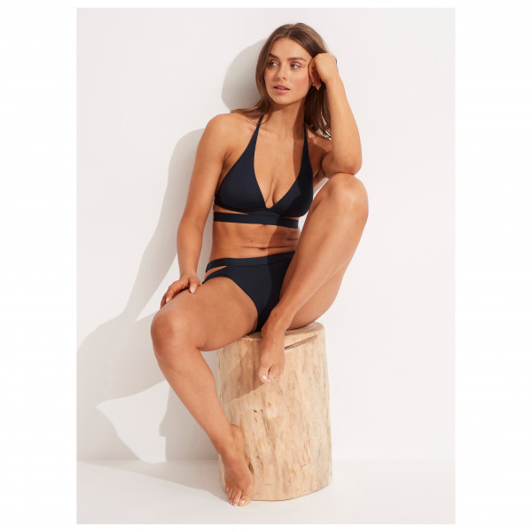 Seafolly - Women's Collective Halter Bra - Parte superior de bikini