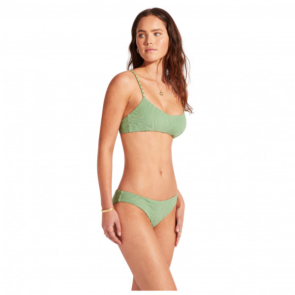 Seafolly - Women's Secondwave Bralette - Parte superiore bikini
