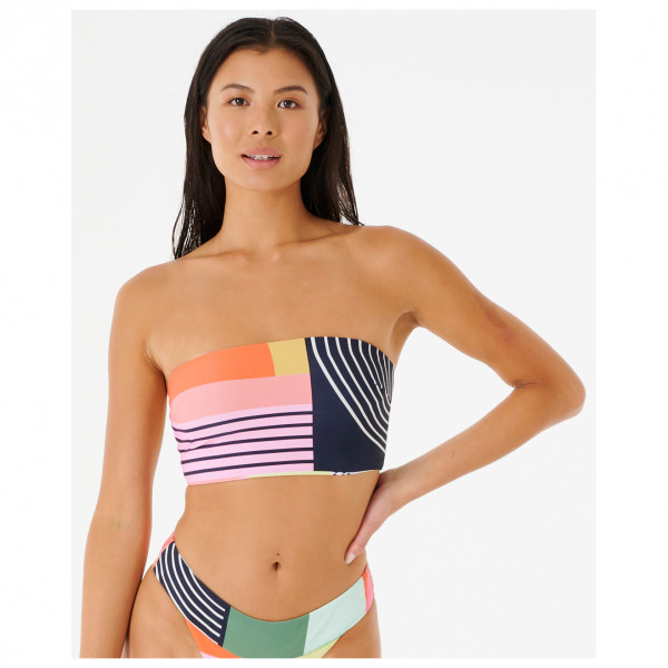 Rip Curl - Women's Day Break Long Line Bandeau - Parte superior de bikini