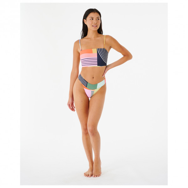 Rip Curl - Women's Day Break Long Line Bandeau - Parte superior de bikini