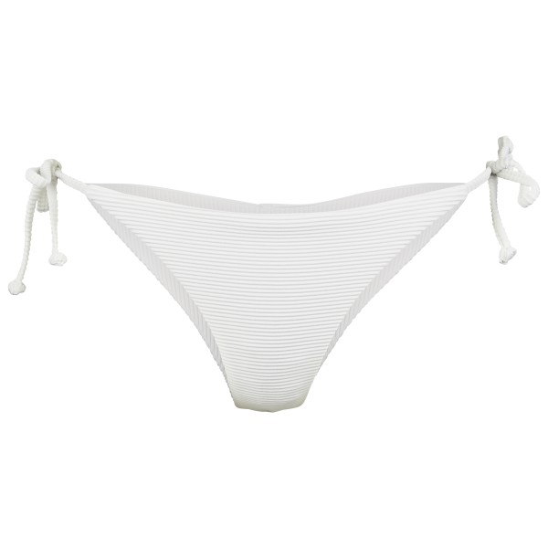 Conjunto De Bikini Texturizado Sujetador Halter Con Cordón Y Traje De