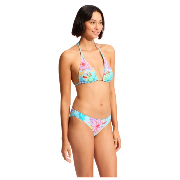Seafolly - Women's Under The Sea Reversible Longline Slide - Haut de maillot