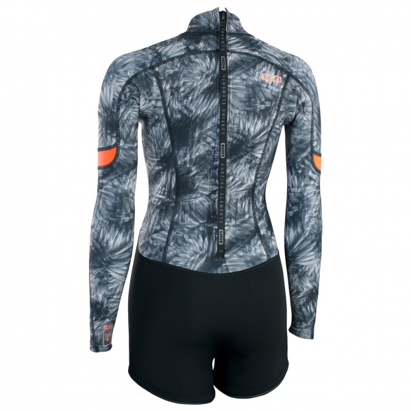 ION - Women's Wetsuit Amaze Shorty 2.0 L/S Back Zip - Traje de neopreno