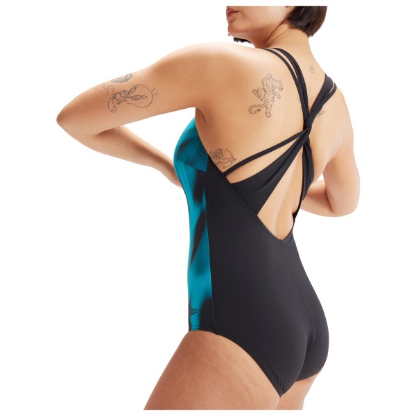 Speedo - Women's Shaping Calypso Printed 1 Piece - Costume intero