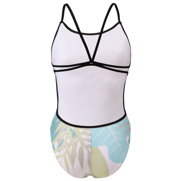 Arena - Women's Light Floral Swimsuit Lace Back - Swimsuit