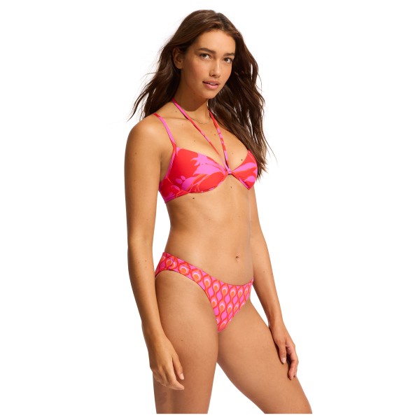Seafolly - Women's Birds Of Paradise Reversible Hipster - Parte inferior de bikini
