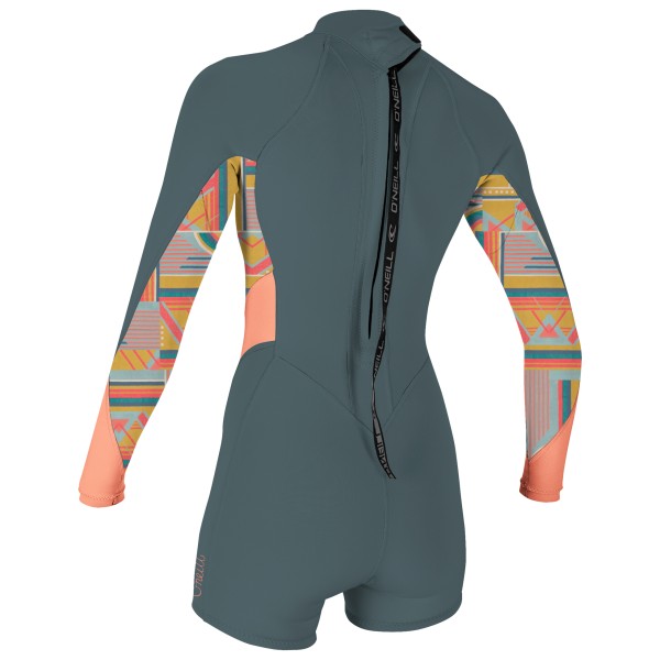 O'Neill - Women's Bahia 2/1 Back Zip L/S Spring - Våtdräkt