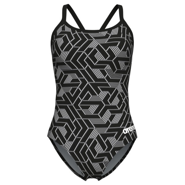 Swimsuit with Tile Print - Mediterranean Escape