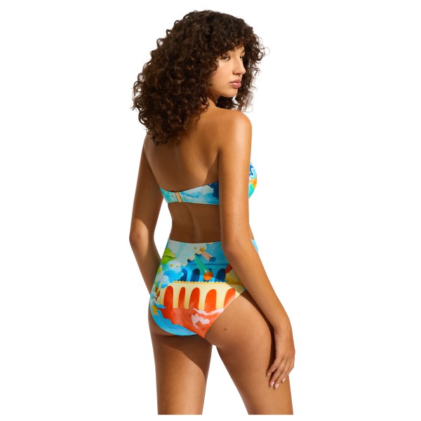 Seafolly - Women's Aquarius Bandeau - Parte superior de bikini