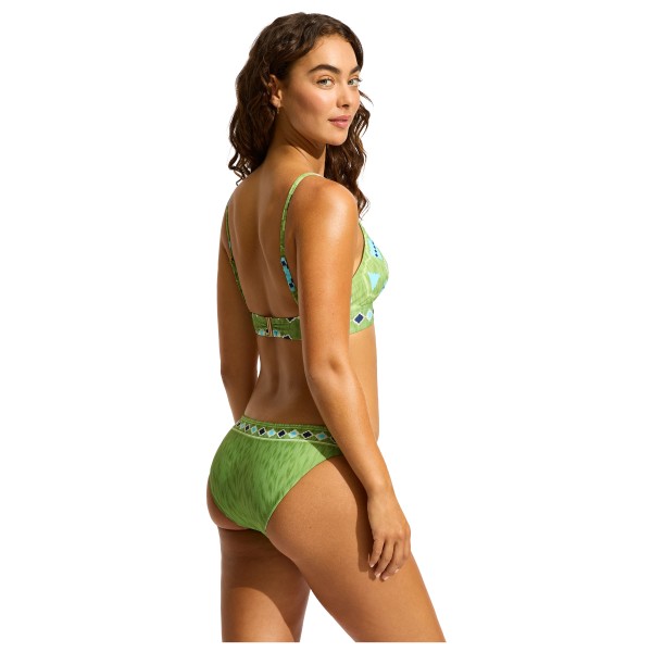 Seafolly - Women's Kasbah Banded Bralette - Parte superior de bikini