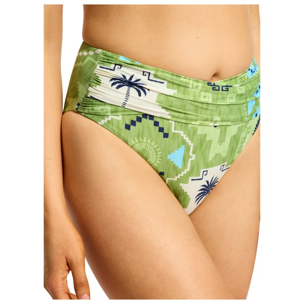 Seafolly - Women's Kasbah High Waist Wrap Front Pant - Parte inferior de bikini