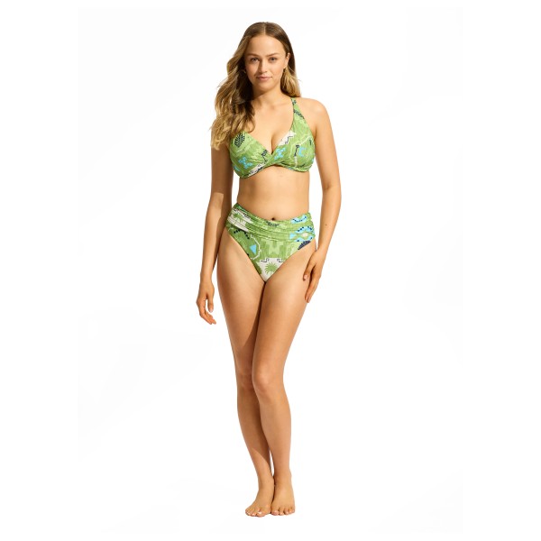 Seafolly - Women's Kasbah High Waist Wrap Front Pant - Parte inferior de bikini
