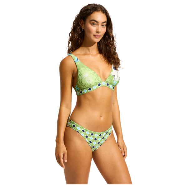 Seafolly - Women's Kasbah Longline Tri - Parte superior de bikini
