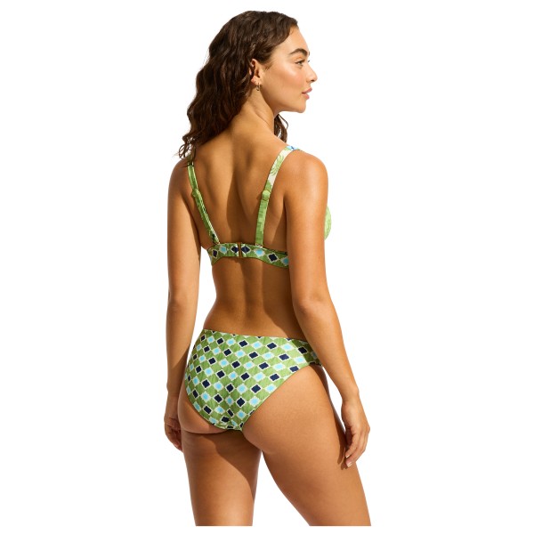 Seafolly - Women's Kasbah Reversible Hipster - Parte inferior de bikini