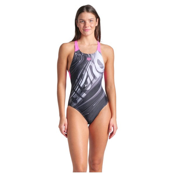 Arena - Women's Flow Swimsuit V Back LB - Badedragt