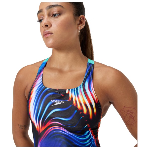 Speedo - Women's Allover Printed Leaderback - Badpak