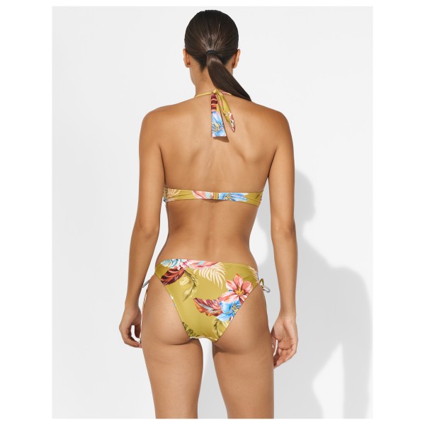 Lidea - Women's Botanic Burst Halter Neck Bikini Top - Parte superior de bikini