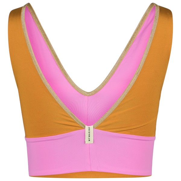 MYMARINI - Women's Yoga Top Shine - Bikini-Top