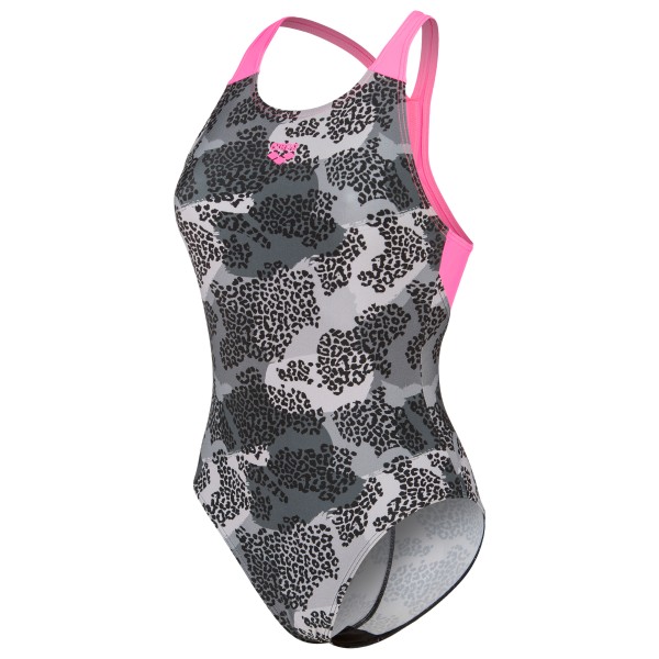 Arena - Women's Camo Swimsuit V Back L - Badedragt