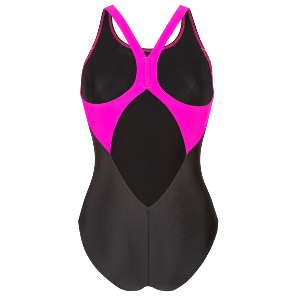 Arena - Women's Grid Swimsuit V Back Graphic - Swimsuit