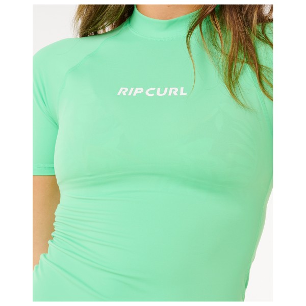 Rip Curl - Women's Molokai S/S Solid UPF Rashguard - Lycra