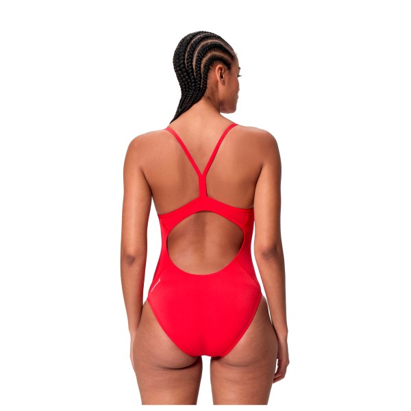 Speedo - Women's Endurance+ Logo Thin Strap One Piece - Swimsuit