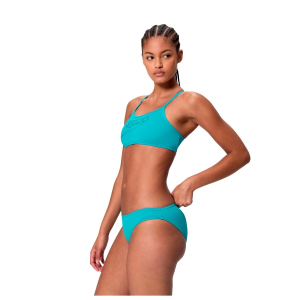 Speedo - Women's Endurance+ Logo Thin Strap Two Piece - Bikinit