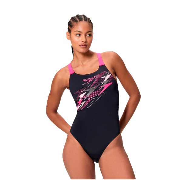 Speedo - Women's Medley Logo Medalist One Piece - Swimsuit