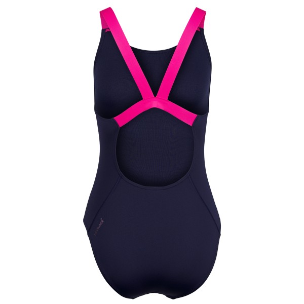Speedo - Women's Solid Boom Leaderback One Piece - Costume intero