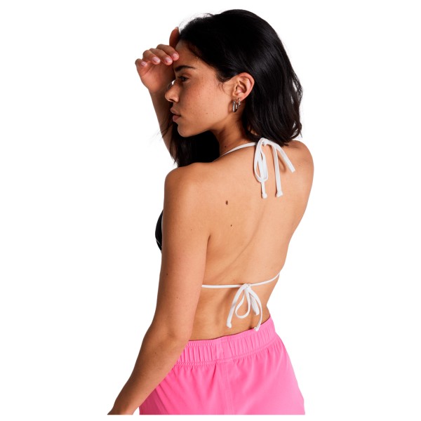 Roxy - Women's The Retro Essentials Tiki Tri - Parte superior de bikini