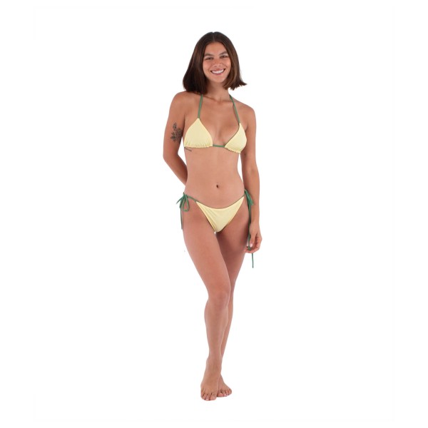 Hurley - Women's Ribbon Regular Fit Solid Color Reversible - Bikinibroekje