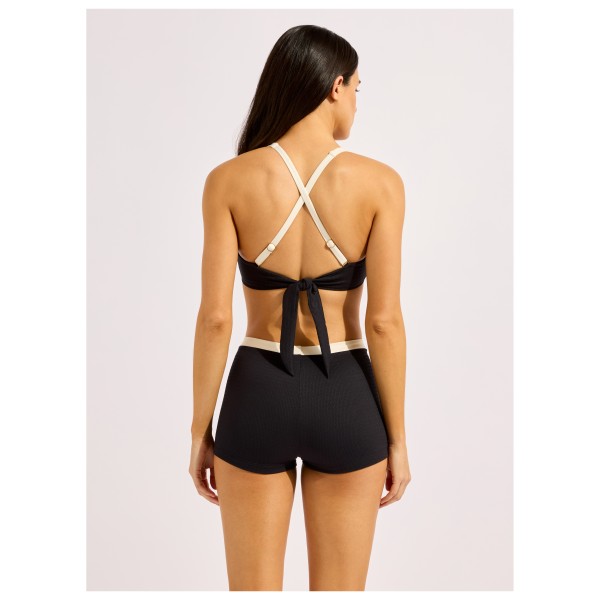 Seafolly - Band Wave Belted Boyleg Pant - Bikini-trusser
