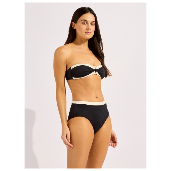Seafolly - Band Wave Trim Front Bandeau - Parte superior de bikini