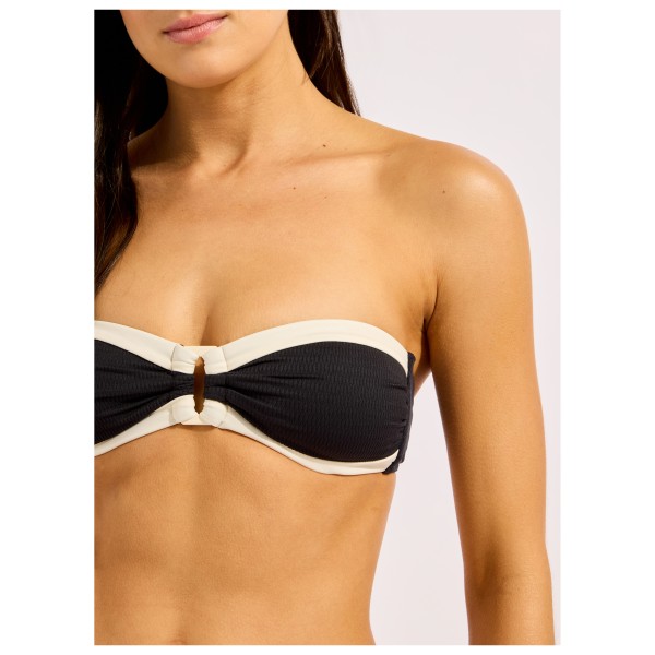 Seafolly - Band Wave Trim Front Bandeau - Parte superiore bikini