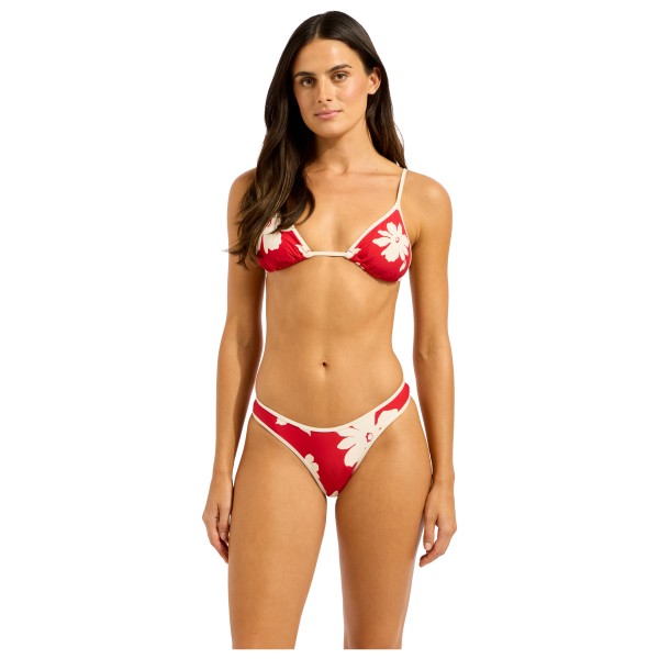Seafolly - Mayflower Scoop High Cut Rio - Bikini-Bottom