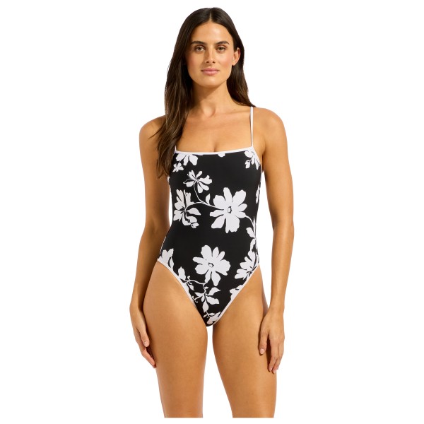Seafolly - Mayflower Square Neck One Piece - Baddräkt
