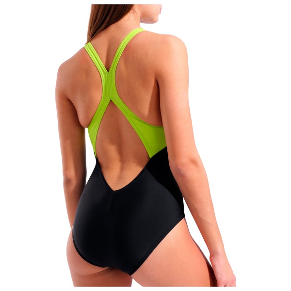 Arena - Women's Foliage Swimsuit V Back Lb - Badeanzug
