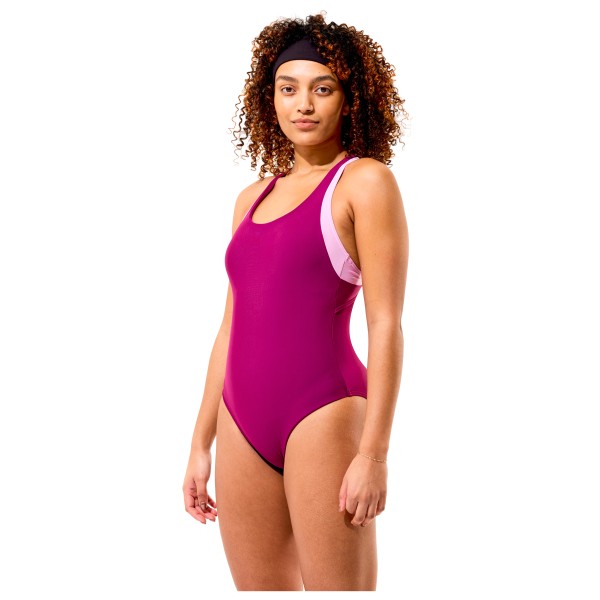 Speedo - Women's Colorblock Racerback Swimsuit - Traje de baño