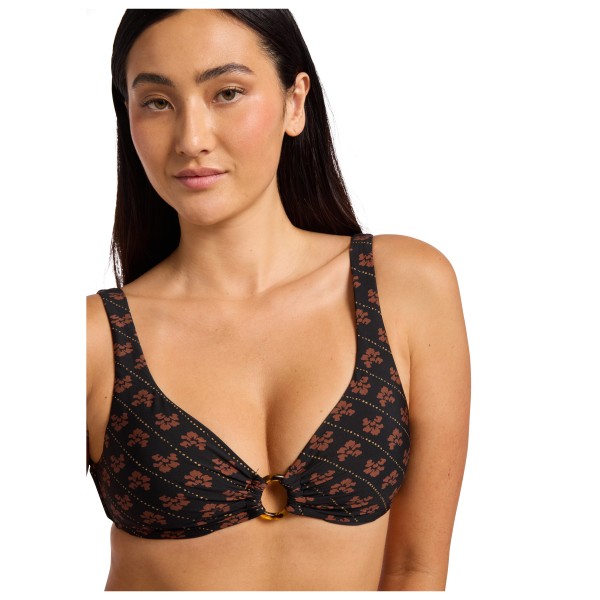 Seafolly - Women's Batik Bloom Multifit Ring Front Tank - Bikini top