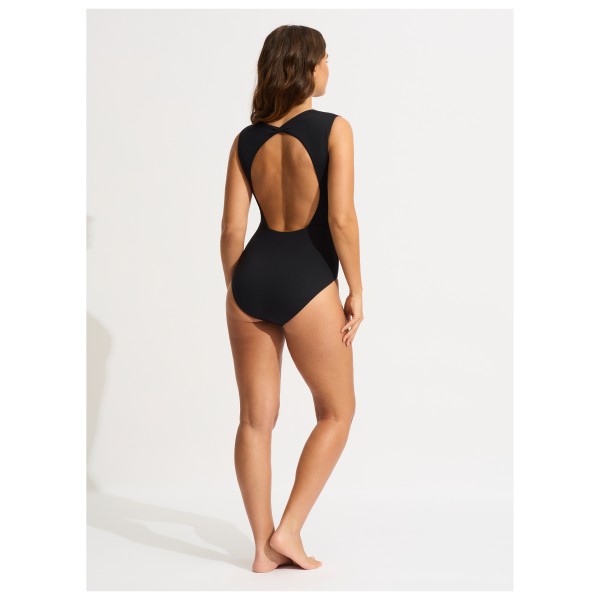 Seafolly - Women's S.Collective V Neck One Piece - Badpak