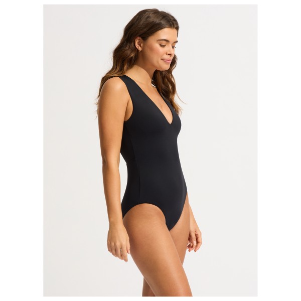 Seafolly - Women's S.Collective V Neck One Piece - Badpak