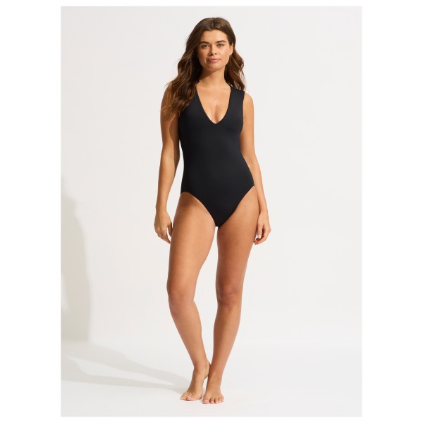 Seafolly - Women's S.Collective V Neck One Piece - Traje de baño
